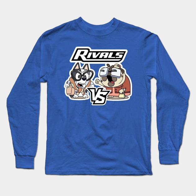 Muffin Bluey Long Sleeve T-Shirt by Rainbowmart